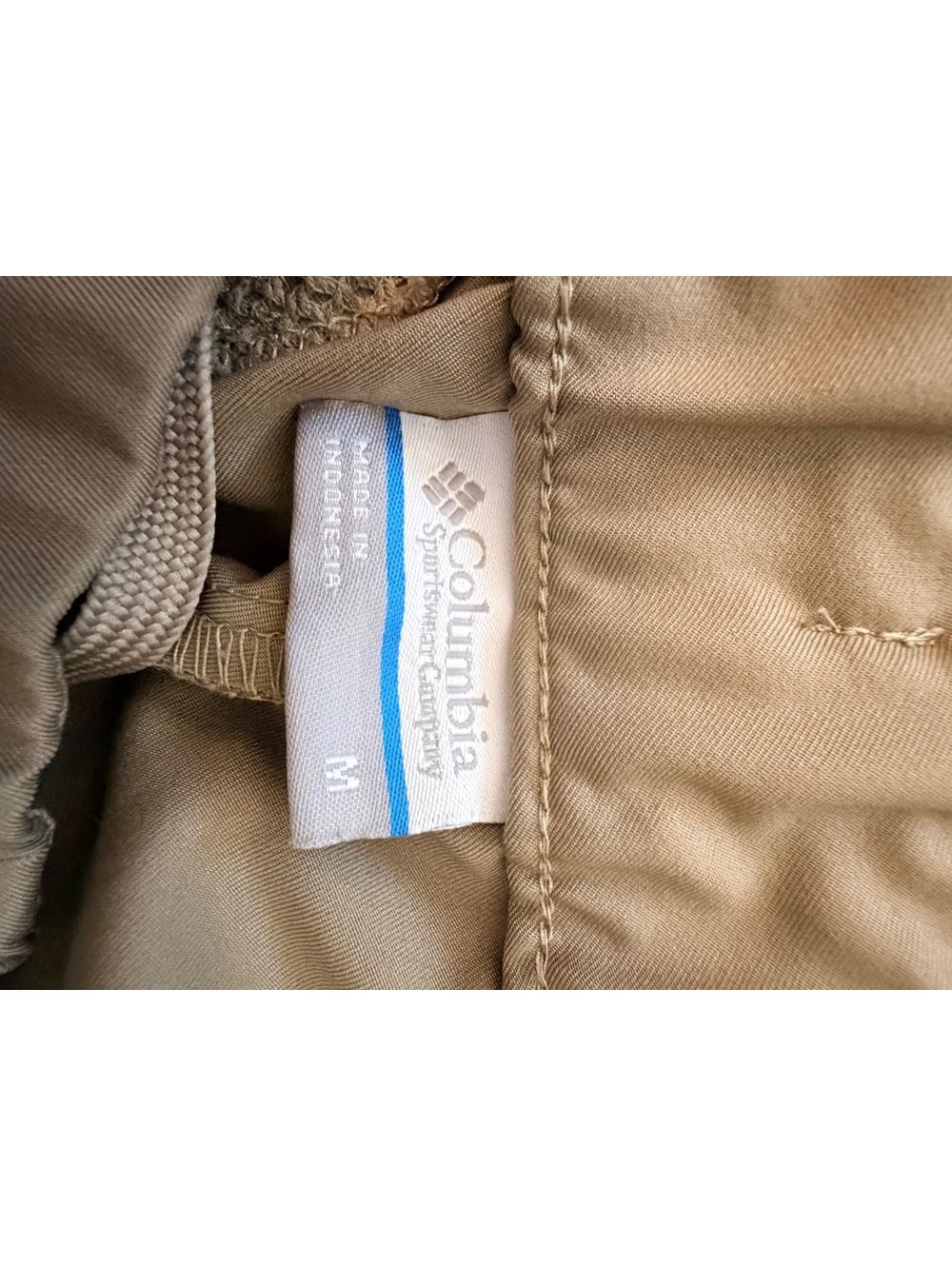 Columbia Sandy River II Shorts Beige Omni-Shade Hiking Fishing Size M - Picture 4 of 5
